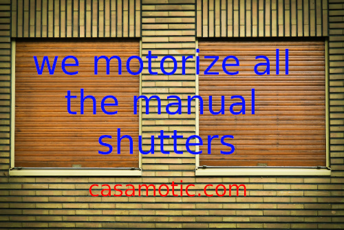 motorize roller shutters Marbella